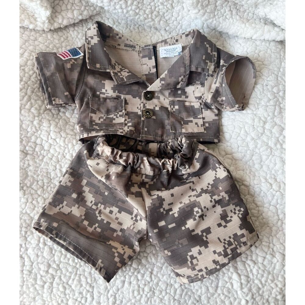 Build A Bear Camo Outfit